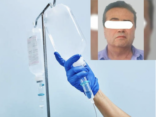 Médico acusado de suministrar sueros vitaminados en Sonora se entregó a las autoridades: ofrecían 500 mil pesos por su captura
